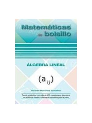 ALGEBRA LINEAL MATEMATICAS DE BOLSILLO