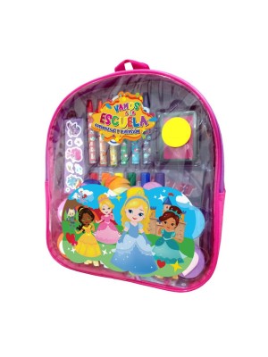 MOCHILA ANIMALES. VAMOS A LA ESCUELA.