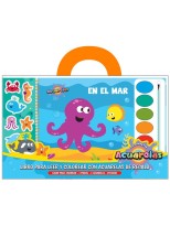 EN EL MAR LIBROS PARA LEER Y COLOREAR CON ACUARELAS