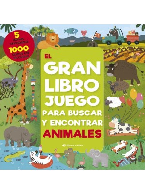 GRAN LIBRO JUEGO PARA BUSCAR Y ENCONTRAR ANIMALES