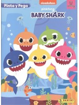 BABY SHARK. PINTA Y PEGA