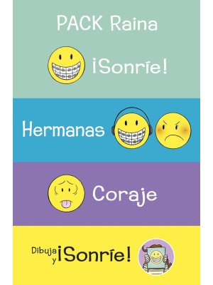 SONRIE HERMANAS CORAJE Y DIBUJA Y SONRIE (ESTUCHE)