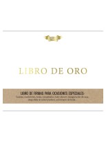 LIBRO DE ORO PARA FIRMAS