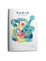 MI CUADERNO DE VERANO RUBIO. 3-4 AÑOS