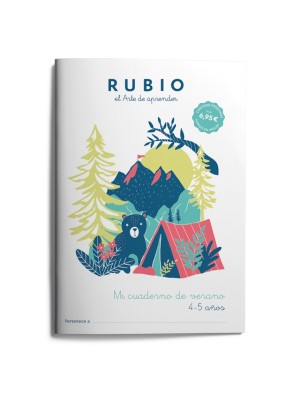 MI CUADERNO DE VERANO RUBIO. 4-5 AÑOS