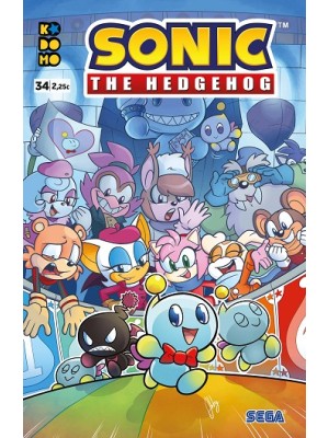 SONIC: THE HEDHEGOG NÚM. 34