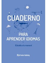 CUADERNO PARA APRENDER IDIOMAS AZUL