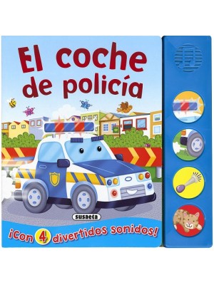 COCHE DE POLICIA LIBRO SONIDOS
