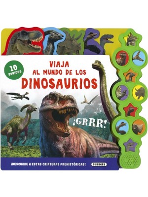 VIAJA AL MUNDO DE LOS DINOSAURIOS LIBRO SONIDOS