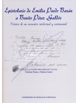 EPISTOLARIO DE EMILIA PARDO BAZÁN A BENITO PÉREZ GALDÓS