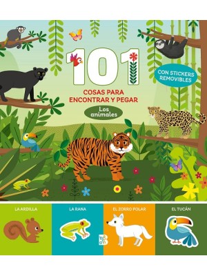 101 COSAS PARA ENCONTRAR Y PEGAR-LOS ANIMALES