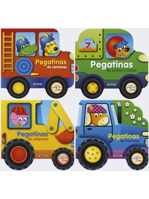 CONSTRUYE VEHICULOS CON PEGATINAS