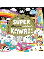 MI SÚPER LIBRO PARA COLOREAR KAWAII
