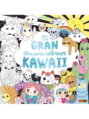 MI GRAN LIBRO PARA COLOREAR KAWAII