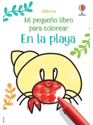EN LA PLAYA PEQUEÑO LIBRO PARA COLOREAR