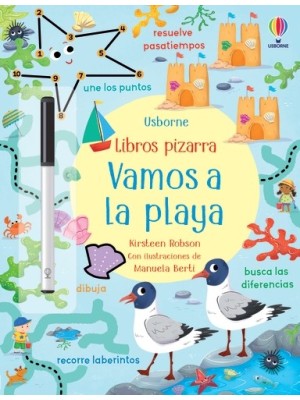 VAMOS A LA PLAYA LIBROS PIZARRA ACTIVIDA